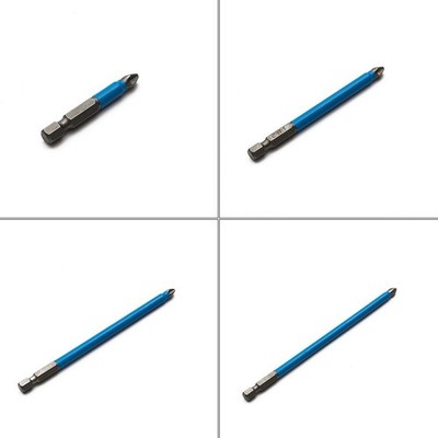 Screwdriver Bits 50/90/127/150mm Wind batch Non-Slip Hand drill Hex Shank