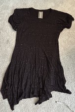 Anthropologie Dolan Melanie Maroon Knit Asymmetrical Dress Small Petite🌟