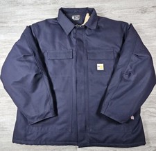Carhartt FR Jacket Men s 2XL Cat 4 Loose Fit Quilted Lined Active Canvas Coat