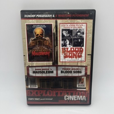 Mausoleum Blood Song DVD Double Feature Rare OOP Exploitation Cinema  