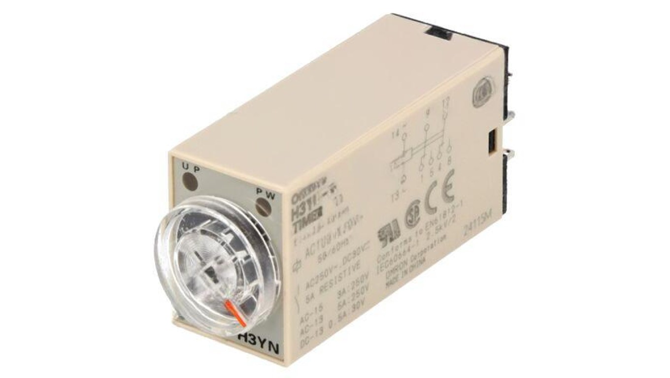 0.1s10min DPDT 250VAC/5A H3YN-2 AC100-120 Timing Relay