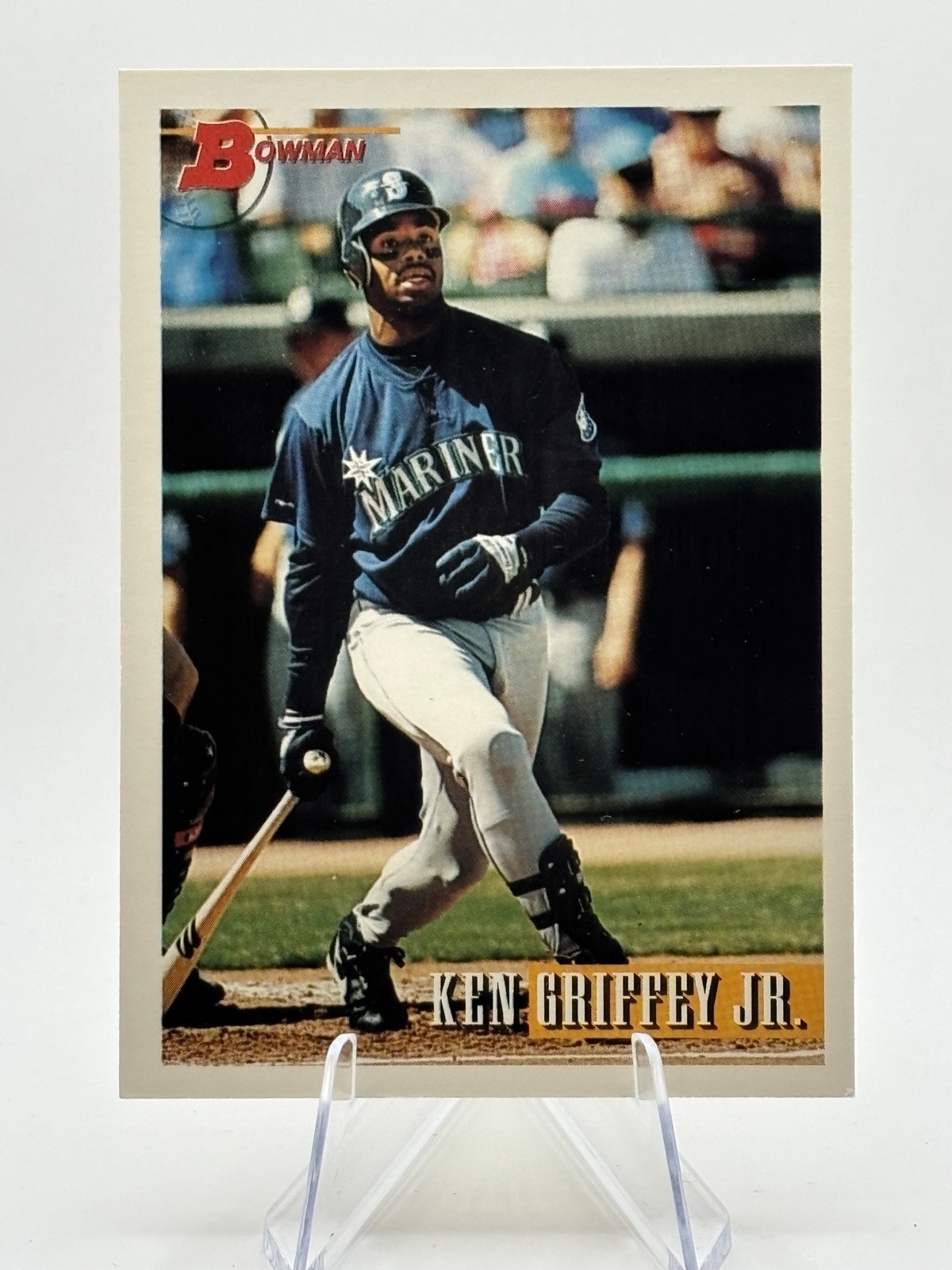 Ken Griffey Jr. #375 Baseball Cards 1993 Bowman trading card — raw and PSA graded price guide