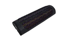 7-Gems Amethyst Mini Pillow - Firm Cervical Support - Hard D-Shape 17" 5" 3"