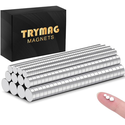 Magnets 400Pcs Neodymium Print Small Rare Earth Tiny Mini round Multi-Use Printe