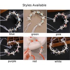 Lovely Children's Floral Wreath with Pearls An Essential Hair Accessory