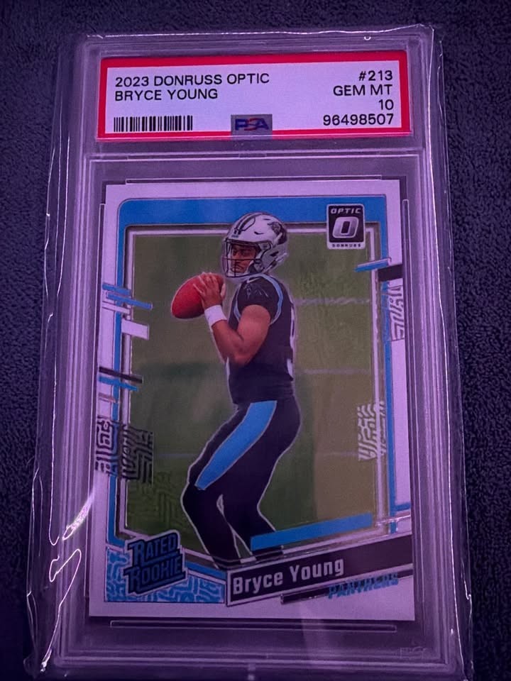 2023 Donruss Optic Bryce Young #213 Rated Rookie PSA 10