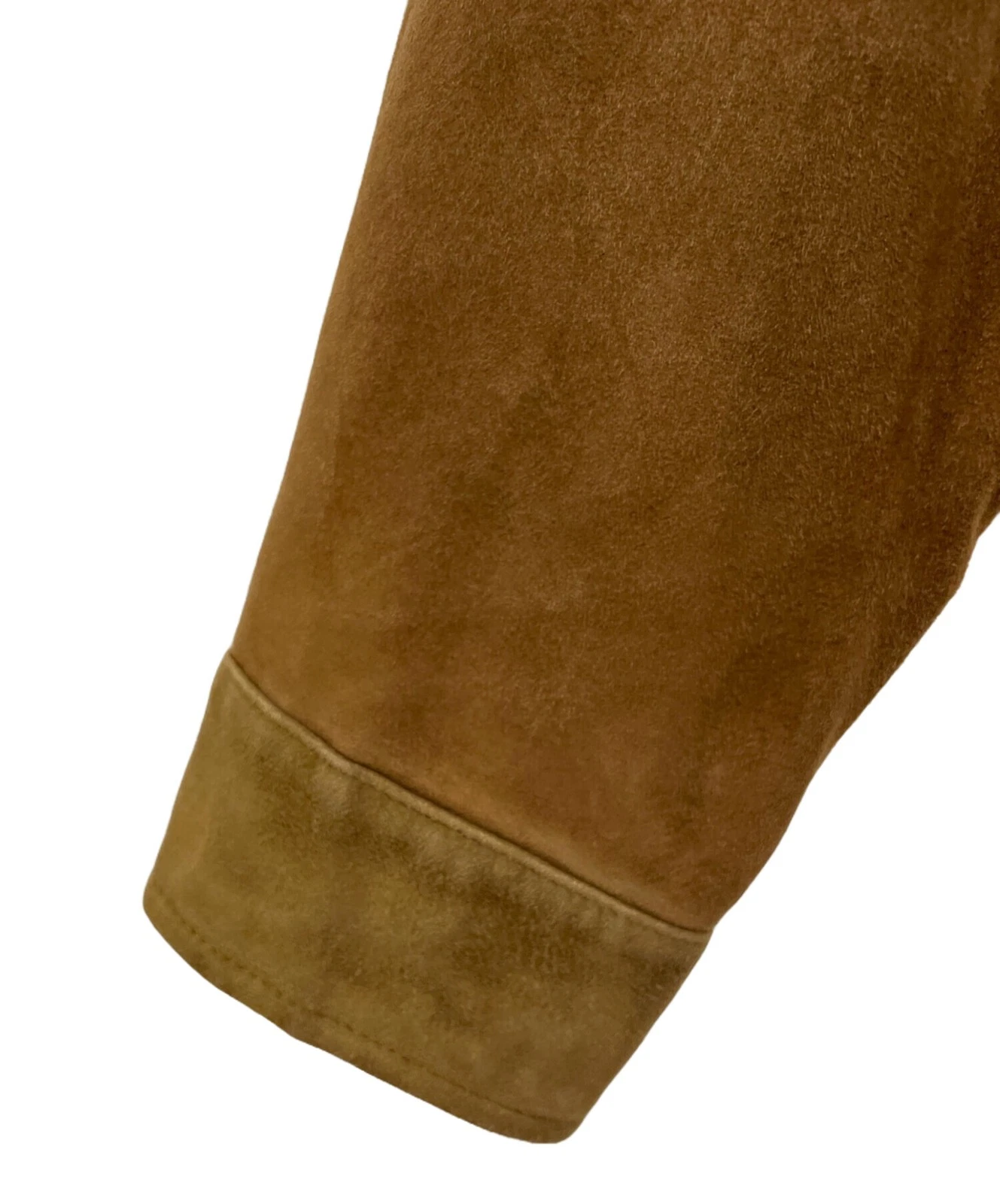 Brooks Brothers 346 Ram Leather Jacket Men's Size M Camel image 7