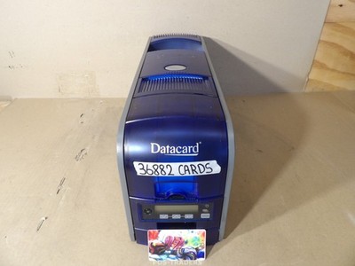 Datacard SD360 PX30 DUAL Side Color Card Printer USB - 36882 CARDS / PRINTS OK 