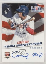 2015 USA Baseball Box Set Collegiate National Team Signatures Corey Ray Auto 0d4
