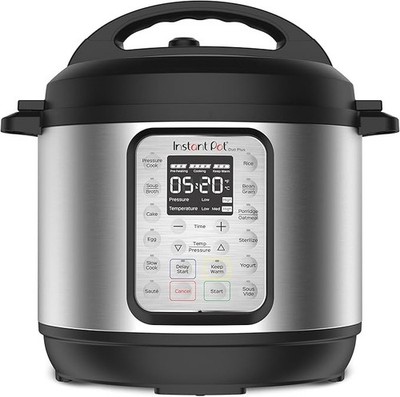 Instant Pot Duo Plus 9-in-1 Multicooker, Pressure Cooker, Slow Cook, Rice Maker
