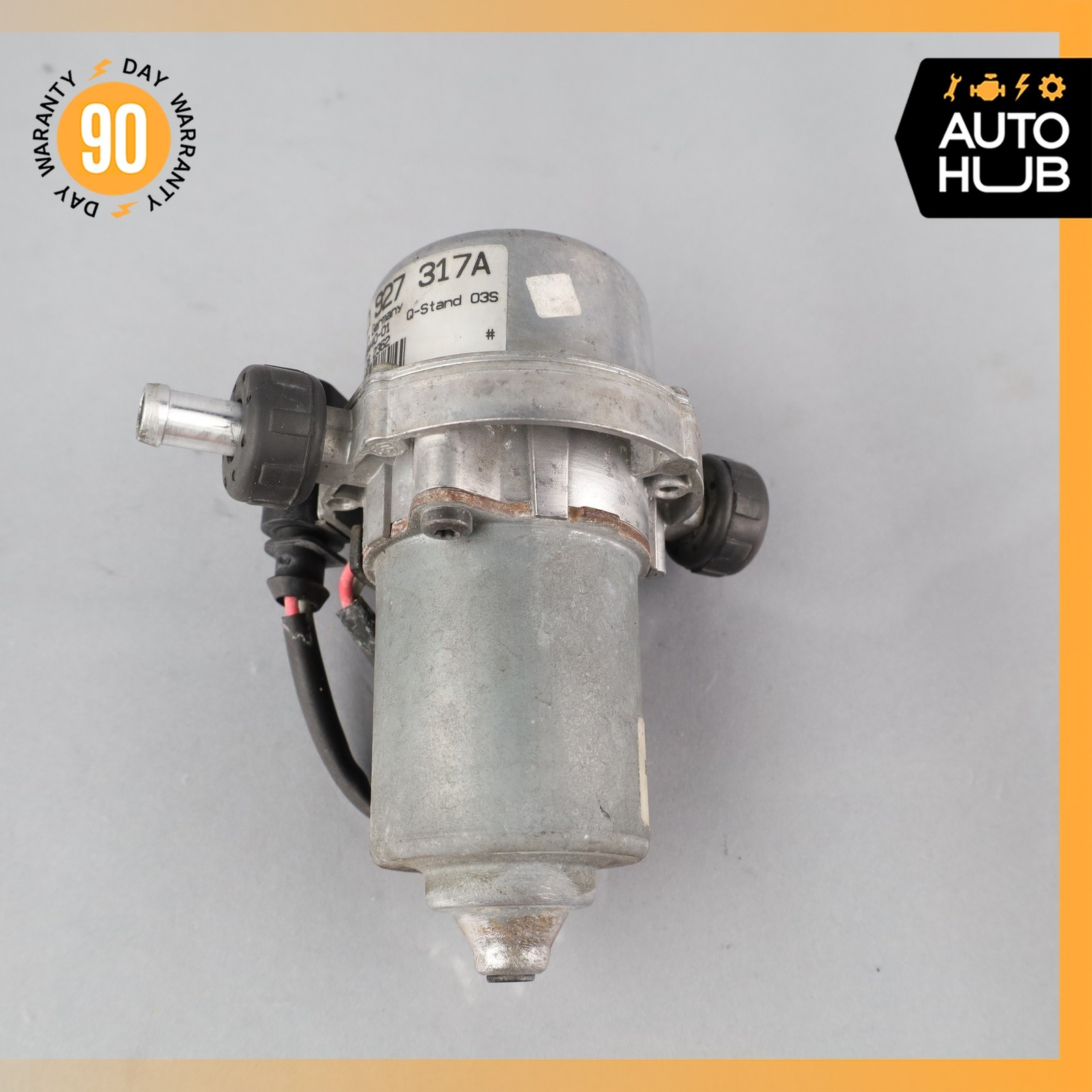 03-13 Bentley Continental Flying Spur GT GTC Brake Booster Vacuum Pump OEM