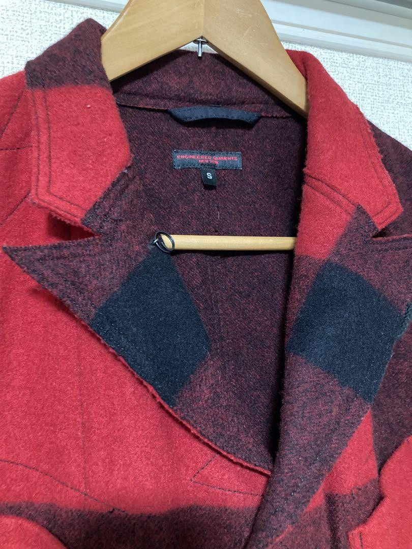 驚きの破格値，2025 ENGINEERED GARMENTS チェック ウール スーツ