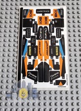 Lego Speed Champions STICKER SHEET for set 76919 2023 McLaren Formula 1 Race Car