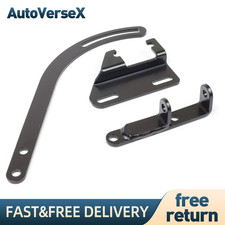 Chevy Sbc Black Alternator Bracket Short Water Pump Drivers Side 283 305 327 350