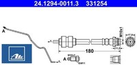 Ate 24.1294-0011.3 Bremsschlauch FüR Ford