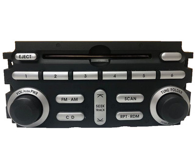 05-06 Mitsubishi Galant Single CD Radio Audio Control Panel Cluster Faceplate