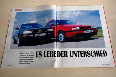 MOT 19/1992 Alfa Romeo 155 2.5 V6 mit 165PS besser als...?