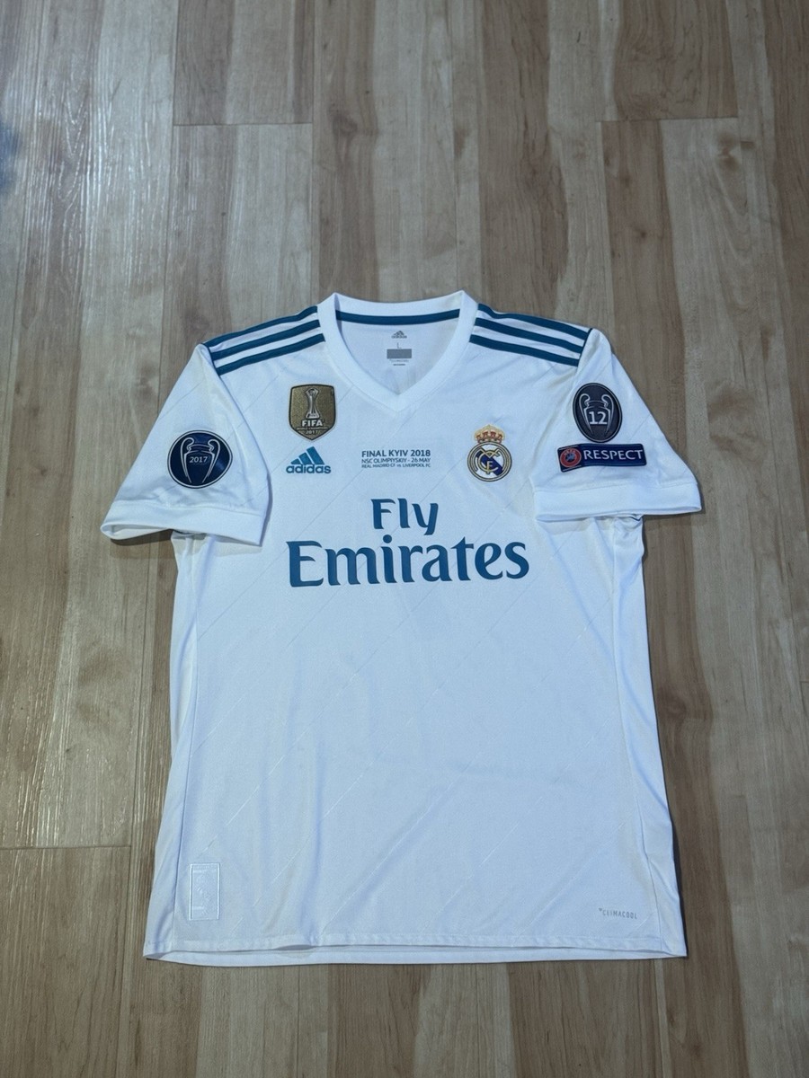 adidas Real Madrid 17/18 Champions Final Ronaldo Home Soccer adidas Real Madrid 17/18 Champions Final Ronaldo Home Soccer