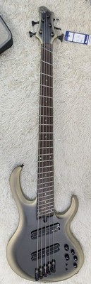 Ibanez BTB605MSSOM 5-String Multi Scale Electric Bass +case, Solar Eclipse Matte