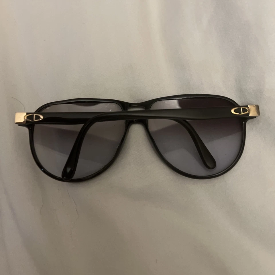 Rare VINTAGE CHRISTIAN DIOR MONSIEUR 2281 OVERSIZED SUNGLASSES 1970'S Austria - Image 2 of 4