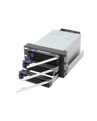 ICY DOCK MB153SP-B FatCage 3x 3.5”/2.5” SAS SATA Hot-Swap HDD Cage Module