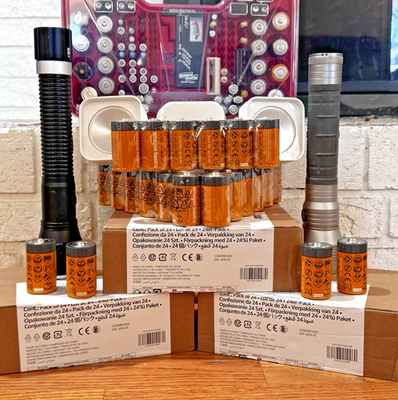 #ad #ad 12 D Cell Batteries Amazon Basics D Sealed New 07 2030 Exp High Capacity $3.95