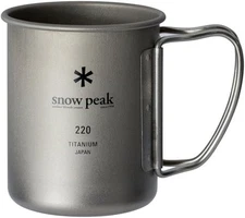 New snow peak Snow peak Titanium Single Mug from Japan