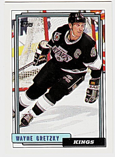 Wayne Gretzky #1 1992 Topps card