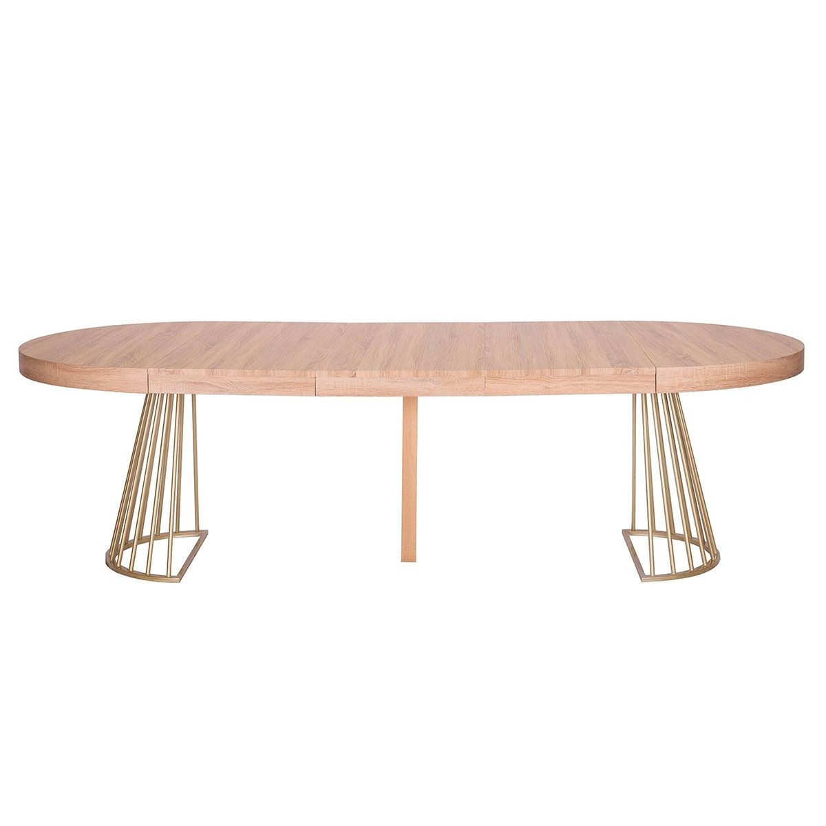 Table extensible Resoa chêne 110-260cm : la solution pour petits espaces