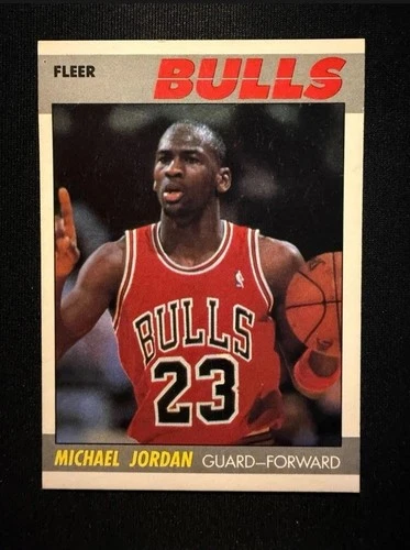 1987-88 Fleer - Michael Jordan #59 EYE APPEAL