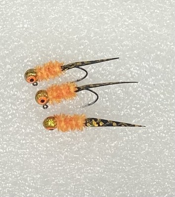 Hand tied crappie jigs 1/16