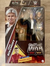 WWE Elite Monday Night War Series 8 ERIC BISCHOFF Action Figure w/ BAF