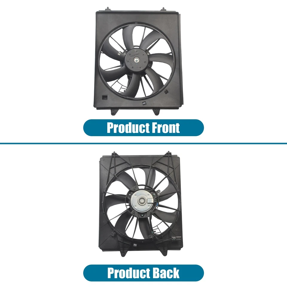 Passenger side Radiator Cooling Fan For 2011-2017 Honda Odyssey Foto 4 de 4