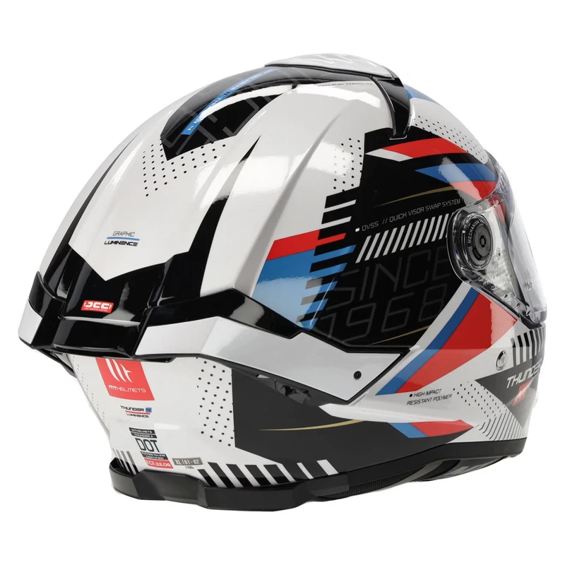 MT Thunder 4 SV Luminence White Blue Red, photo 4 of 7