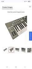 Arturia KeyLab Essential 49 MIDI Keyboard Controller, 49 Keys, Pitch Wheel, Pads