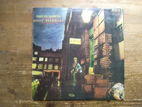 David Bowie Ziggy Stardust 1E/2E 1st Press VG+ Vinyl LP Record Album SF8287 (AF)