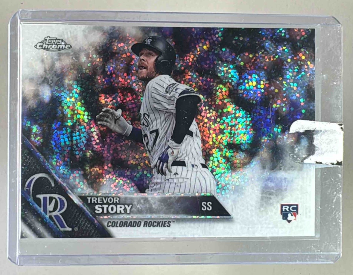 Trevor Story 2016 Topps Chrome Update #HMT1 Rookie RC