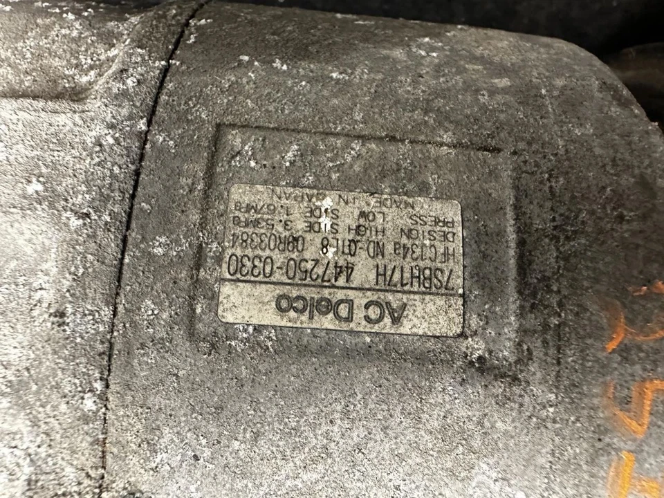 AC Compressor VIN W 4th Digit Limited Fits 12-16 IMPALA 2048970 Foto 2 de 3