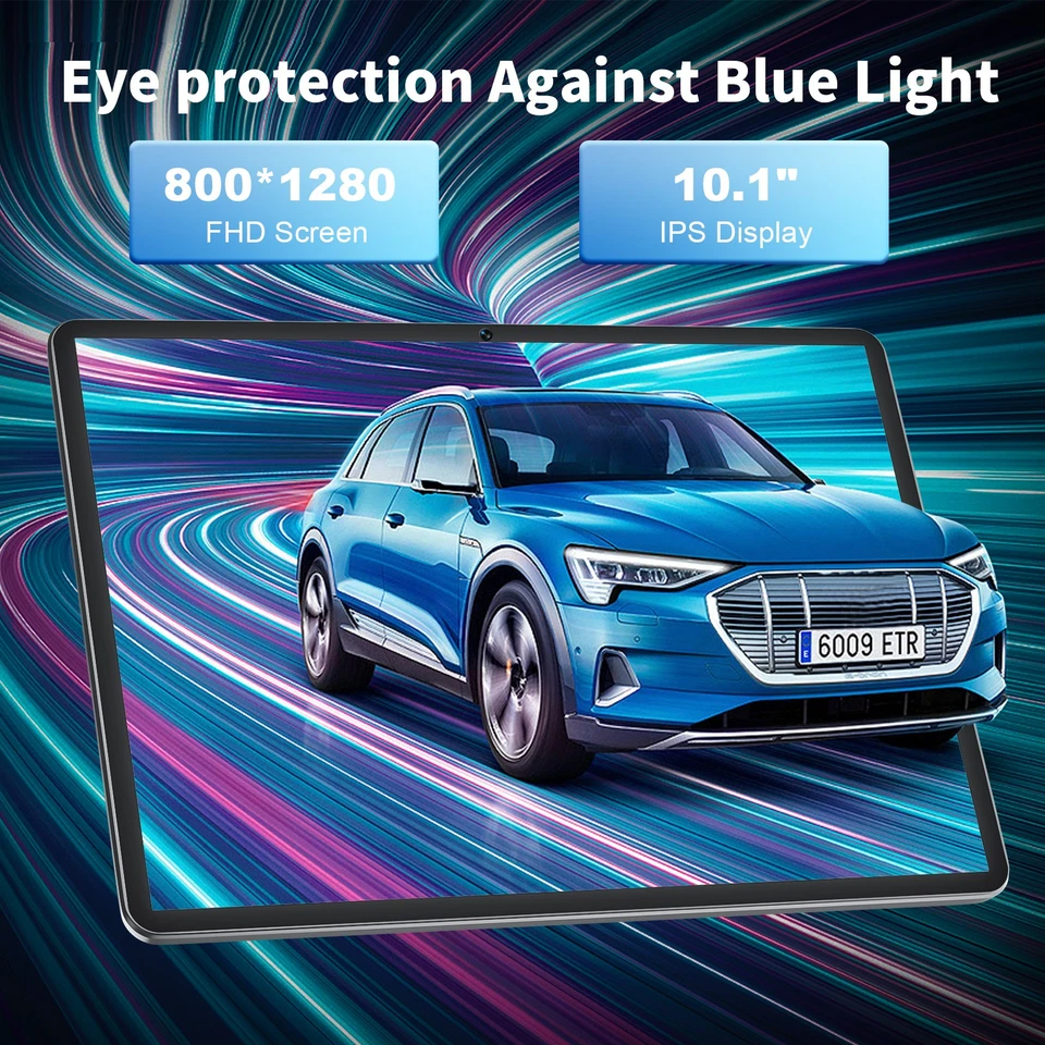 SGIN Android 12 Tablet 2GB+64GB 10.1inch Quad-Core 1.6Ghz 2MP+5MP Dual-Camera - Image 3 of 4