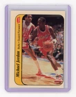 1986-87 Fleer Basketball Sticker #8 MICHAEL JORDAN RC