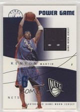 2003 Flair Final Edition Power Game Jerseys Blue /250 Kenyon Martin #PG-KM 0l2q