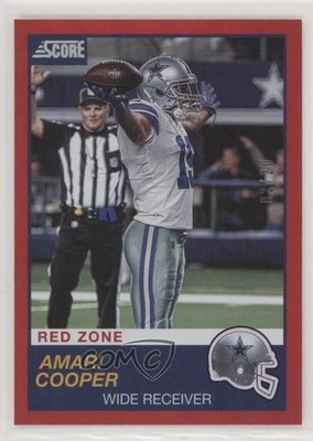 2019 Score Red Zone 2/20 Amari Cooper #168 0d1z