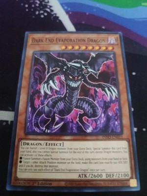 Yugioh! Dark End Evaporation Dragon INFO-EN011 The Infinite Forbidden