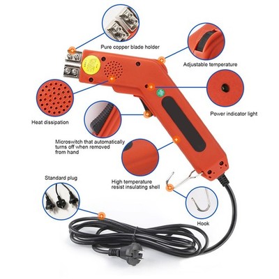 Electric Hot Cutter 150W Rapid Heating Adjustable Temperature Foam Cutter BAK