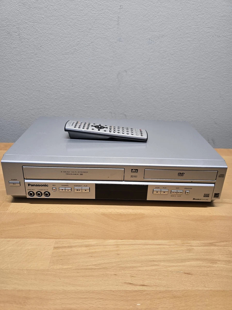 Panasonic VHS DVD CDプレーヤー Preços baixos em Videocassete Panasonic CD DVD e Blu-ray players