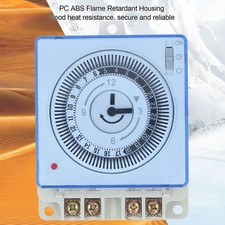 24 Hour Mechanical Time Switch Automatic Power Off Quick Connect Timer Switch