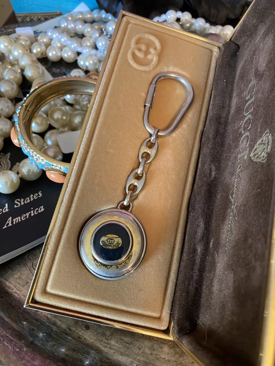Vintage Authentic GUCCI Keychain Key Ring Accessory Collection In