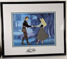 Disney Dream Duet Framed Sericel Signed Mary ...