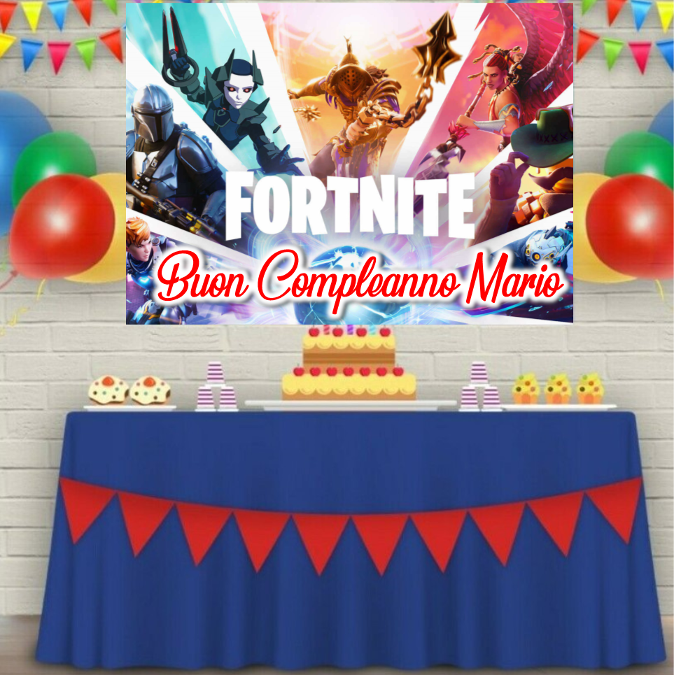 Poster Personalizzato Per Festa Di Compleanno A Tema Xbox: Banner Con Nome Ed Età, Per Interni O Esterni. Design Unico E Colorato.