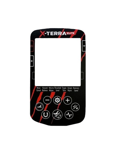 Minelab Xterra ELITE Metal detector keypad surround stickers in 10 colour choice - Picture 11 of 20